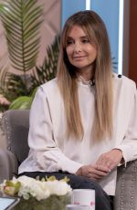 LOUISE REDKNAPP at Lorraine Show in London 02/10/2022