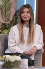 LOUISE REDKNAPP at Lorraine Show in London 02/10/2022