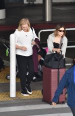 LUCY HALE Arrives at LAX Airport in Los Angeles 02/10/2022