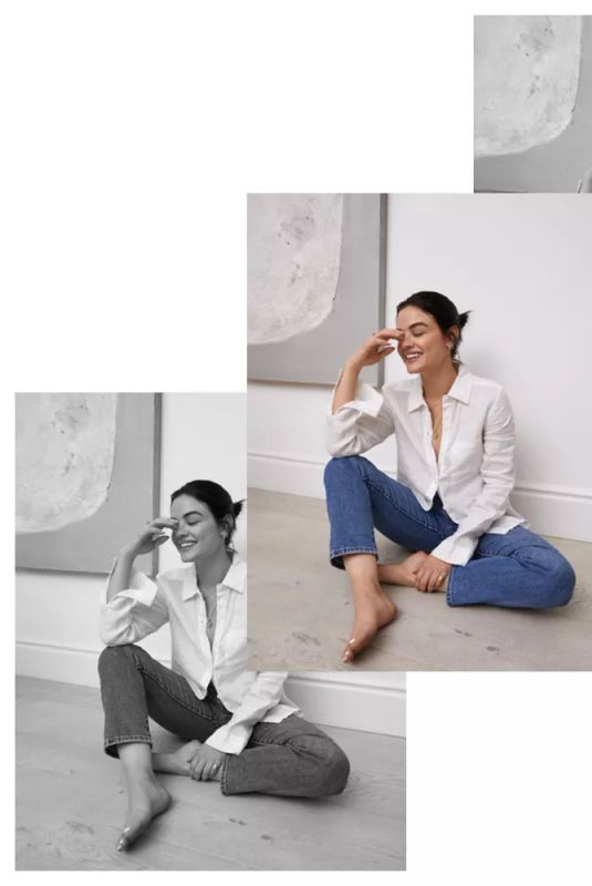 LUCY HALE for Byrdie, February 2022