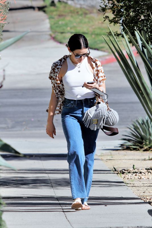 LUCY HALE Out and About in Los Angeles 02/09/2022
