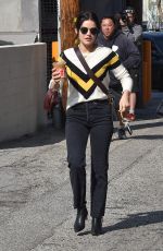 LUCY HALE Out for Coffee in Los Angeles 02/01/2022