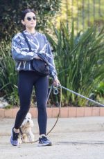 LUCY HALE Out Hiking in Studio City 02/03/2022