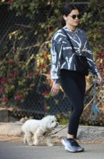 LUCY HALE Out Hiking in Studio City 02/03/2022