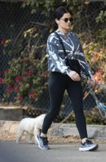 LUCY HALE Out Hiking in Studio City 02/03/2022