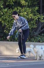 LUCY HALE Out Hiking in Studio City 02/03/2022