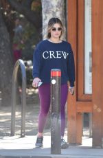 LUCY HALE Out Hiking in Studio City 02/24/2022