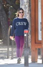 LUCY HALE Out Hiking in Studio City 02/24/2022