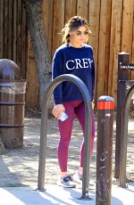 LUCY HALE Out Hiking in Studio City 02/24/2022