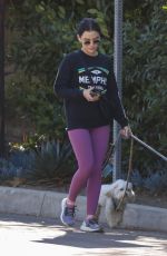 LUCY HALE Out Hiking with Her Dogs in Los Angeles 02/18/2022