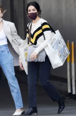 LUCY HALE Out Shopping in Los Angeles 02/01/2022