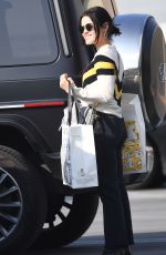 LUCY HALE Out Shopping in Los Angeles 02/01/2022