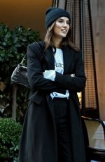 LUCY WATSON Out for Lunch Date at Scott