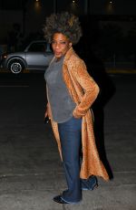MACY GRAY Arrives at John Mayer Concert in Los Angeles 02/09/2022
