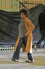 MACY GRAY Arrives at John Mayer Concert in Los Angeles 02/09/2022