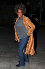 MACY GRAY Arrives at John Mayer Concert in Los Angeles 02/09/2022