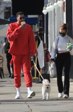 MADELAINE PETSCH and Miles Chamley-Watson Out in Studio City 02/19/2022