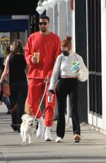 MADELAINE PETSCH and Miles Chamley-Watson Out in Studio City 02/19/2022