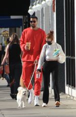 MADELAINE PETSCH and Miles Chamley-Watson Out in Studio City 02/19/2022