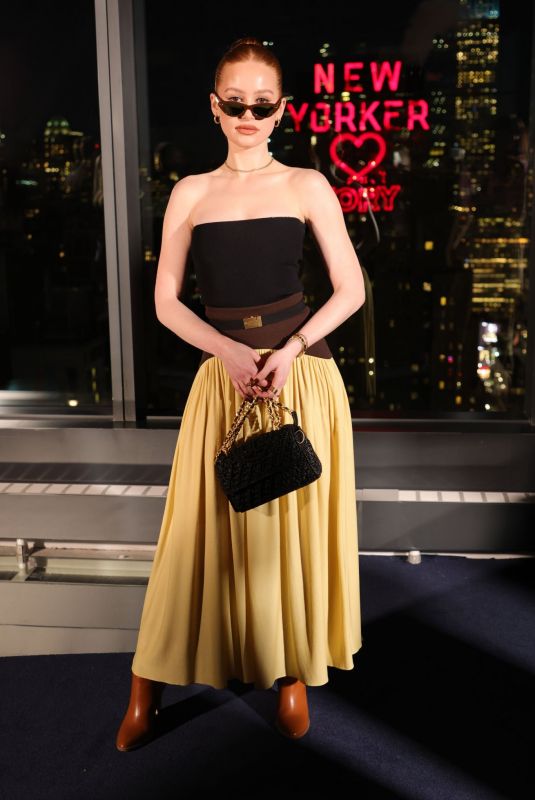 MADELAINE PETSCH at Tory Burch Fashion Show in New York 02/14/2022