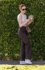 MADELAINE PETSCH Out and About in Los Angeles 02/08/2022