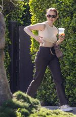 MADELAINE PETSCH Out and About in Los Angeles 02/08/2022