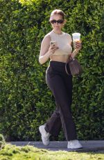 MADELAINE PETSCH Out and About in Los Angeles 02/08/2022