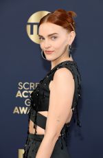 MADELINE BREWER at 28th Annual Screen Actors Guild Awards in Santa Monica 02/27/2022