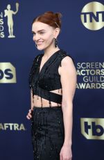 MADELINE BREWER at 28th Annual Screen Actors Guild Awards in Santa Monica 02/27/2022