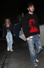 MADELYN CLINE and Zack Bia at The Nice Guy in Los Angeles 02/02/2022