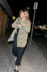 MADELYN CLINE Arrives at The Nice Guy in West Hollywood 02/08/2022