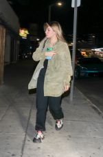 MADELYN CLINE Arrives at The Nice Guy in West Hollywood 02/08/2022