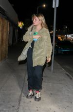 MADELYN CLINE Arrives at The Nice Guy in West Hollywood 02/08/2022
