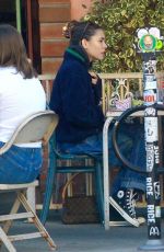 MADISON BEER Out for Lunch with Friend in West Hollywood 02/05/2022