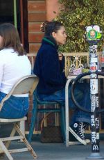 MADISON BEER Out for Lunch with Friend in West Hollywood 02/05/2022