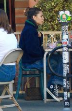 MADISON BEER Out for Lunch with Friend in West Hollywood 02/05/2022