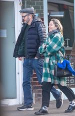MAGGIE COHN Out for Lunch Date in London 02/01/2022