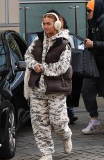 MAISIE SMITH and TILLY RAMSAY Leaves Their Hotel in Sheffield 02/01/2022