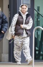 MAISIE SMITH and TILLY RAMSAY Leaves Their Hotel in Sheffield 02/01/2022