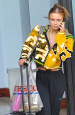MAISIE SMITH Leaves Her Hotel in Liverpool 02/04/2022