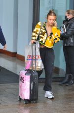 MAISIE SMITH Leaves Her Hotel in Liverpool 02/04/2022