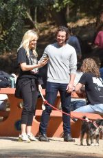 MALIN AKERMAN and Jack Donnelly at Griffith Park in Los Angeles 02/21/2022