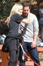 MALIN AKERMAN and Jack Donnelly at Griffith Park in Los Angeles 02/21/2022