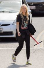 MALIN AKERMAN and Jack Donnelly at Griffith Park in Los Angeles 02/21/2022