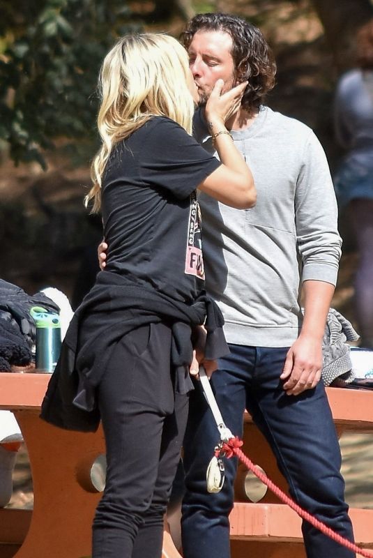 MALIN AKERMAN and Jack Donnelly at Griffith Park in Los Angeles 02/21/2022