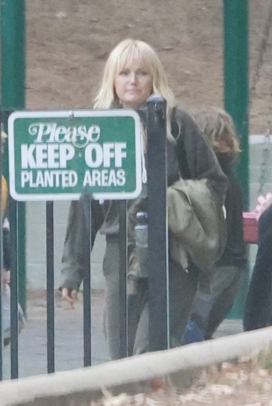 MALIN AKERMAN at a Playground in Los Angeles 02/01/2022