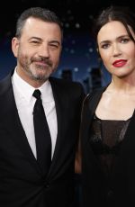 MANDY MOORE at Jimmy Kimmel Live 02/22/2022