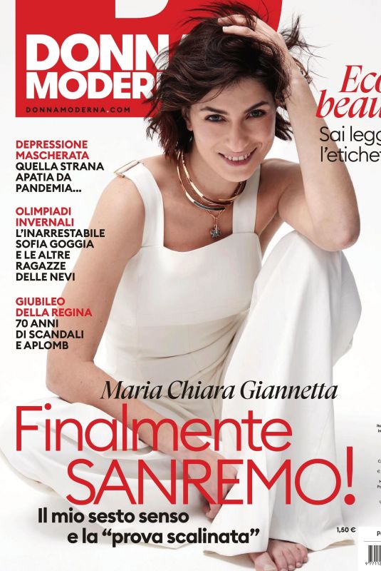 MARIA CHIARA GIANNETTA for Donna Moderna, February 2022