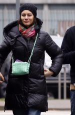 MARICA PELLEGRINELLI and DJ William Djoko Out in Milan 02/21/2022