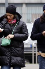 MARICA PELLEGRINELLI and DJ William Djoko Out in Milan 02/21/2022